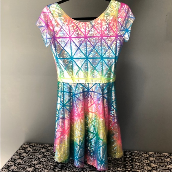 DevoWevo Galactic Warrior Dress Size S - Picture 4 of 6